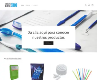 Depositodentaloro.com(Depósito Dental ORO) Screenshot