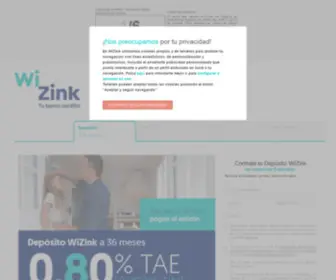 Depositowizink.com(Tarjetas WiZink) Screenshot