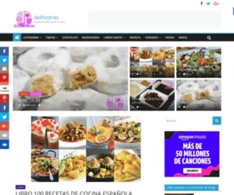 Depostres.es(Recetas de Postres Faciles y Caseras) Screenshot