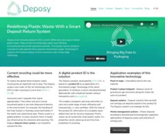 Deposy.org(Das smarte Pfandsystem für modernes Recycling) Screenshot