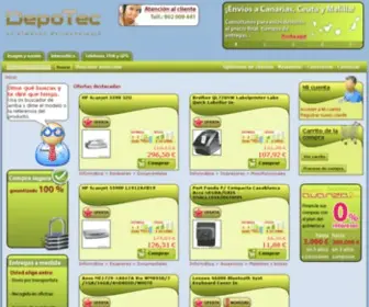 Depotec.com(Depotec) Screenshot