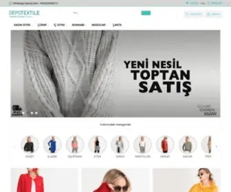 Depotextile.com(Yeni Nesil Toptan Sat) Screenshot