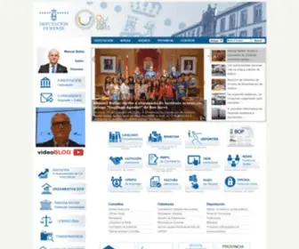 Depourense.es(DeputaciÃ³n) Screenshot