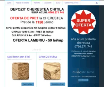 Depozit-Cherestea-Chitila.ro(Cherestea Bucuresti.271.741) Screenshot