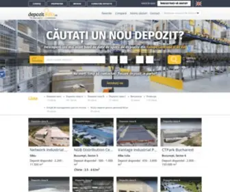 Depozitinfo.ro(Clădiri de depozite) Screenshot