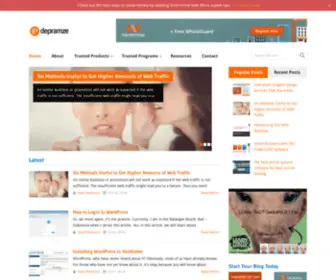 DepramZe.com(Information Products) Screenshot