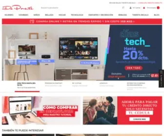 Deprati.com(De Prati Tienda Online) Screenshot