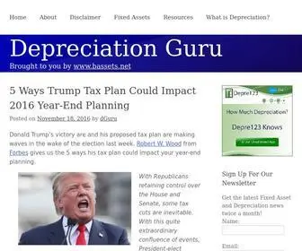 Depreciationguru.com(Depreciation Guru) Screenshot