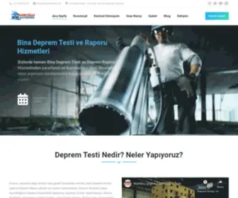 Depremtesti.com(Bina Deprem Testi ve Raporu Hizmetleri) Screenshot