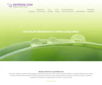 Deprese.com(Nenechte) Screenshot