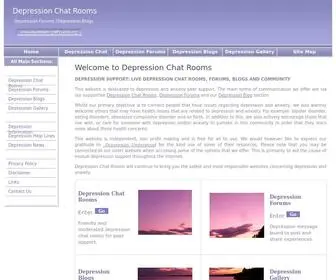 Depression-Chat-Rooms.org(Depression Chat Rooms) Screenshot
