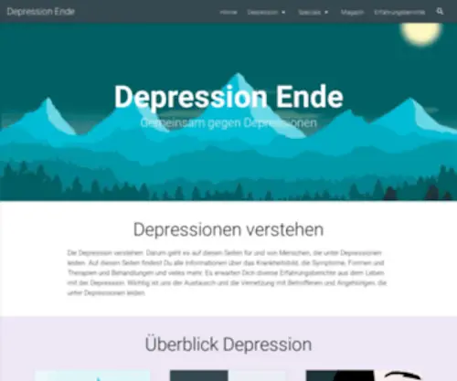 Depressionende.de(Depression Ende) Screenshot