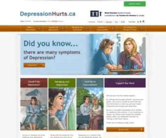 Depressionhurts.ca(Depressionhurts) Screenshot
