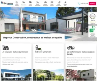 Depreux-Construction.com(Depreux Construction) Screenshot