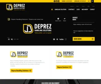Deprez.be(Handling Solutions &amp; Construct) Screenshot