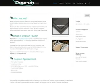 Depronfoam.com(Depron Foam) Screenshot