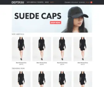 Deptasu.com(Online Clothing Boutique Store) Screenshot