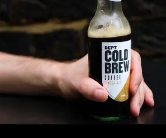 Deptcoldbrew.com(Dept Cold Brew Dept Cold Brew Coffee) Screenshot