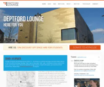 Deptfordlounge.org.uk(Deptford Lounge) Screenshot