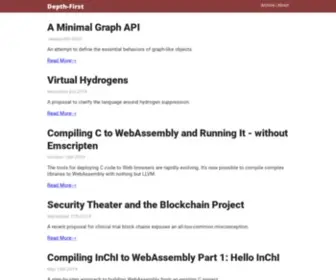 Depth-First.com(Depth First) Screenshot