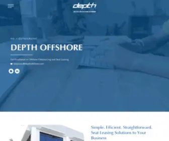 Depthoffshore.com(Depth Offshore) Screenshot