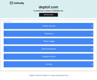 Deptof.com(Deptof) Screenshot