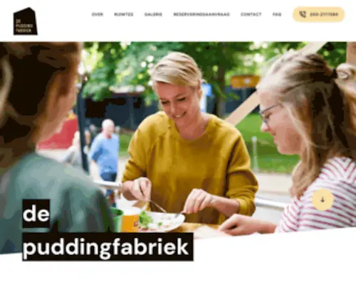 Depudding.nl(De Puddingfabriek) Screenshot