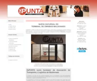 Depunta.com(Envíos) Screenshot