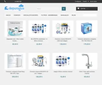Depuragua.com(Equipos Osmosis Inversa Domestica) Screenshot