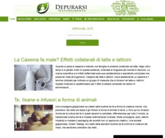 Depurarsi.com(Depurarsi dalle tossine in modo naturale) Screenshot