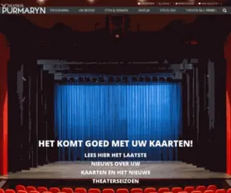 Depurmaryn.nl(Theater de Purmaryn) Screenshot