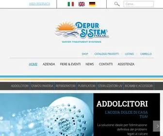 Depursistemitalia.com(Depur Sistem Italia Srl) Screenshot