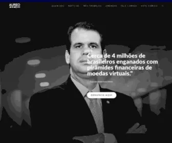 Deputadoaureo.com.br(Site oficial do Deputado Federal Aureo Ribeiro) Screenshot