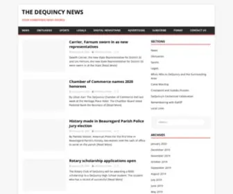 Dequincynews.com(Your Hometown News Source) Screenshot