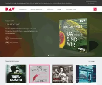 Der-Audio-Verlag.de((DAV)) Screenshot