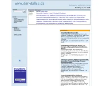 Der-Dalles.de(Ihre Suchmaschine und Portal für Hessen) Screenshot