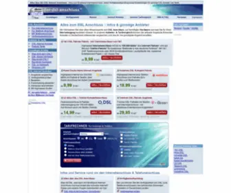 Der-DSL-Anschluss.de(Internet via DSL Anschluss) Screenshot