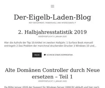 Der-Eigelb-Laden.de(Der-Eigelb-Laden-Blog) Screenshot