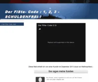 Der-Fista-Code.de(Der Fista Code) Screenshot