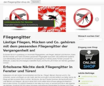 Der-Fliegengitter-Shop.de(Fliegengitter) Screenshot