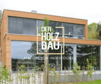 Der-Holzbau.ch(Holzhaus-Neubau, Holzhaus-Umbau, Holzhaus-Gewerbe) Screenshot