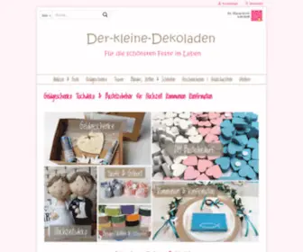 Der-Kleine-Dekoladen.de(Der Kleine Dekoladen) Screenshot