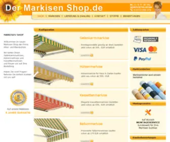 Der-Markisen-Shop.de(Der Markisen Shop) Screenshot