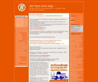 Der-Mast-Muss-WEG.de(Der Mast muss weg) Screenshot