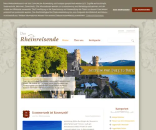 Der-Rheinreisende.de(Der Rheinreisende) Screenshot