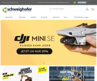 Der-SChweighofer.de(Modellsport Schweighofer Online Shop) Screenshot