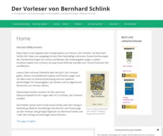 Der-Vorleser.com(Ein Schulprojekt) Screenshot