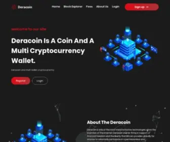 Deracoin.com(Coin and Multi wallet) Screenshot