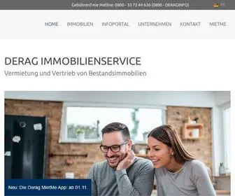 Derag.info(DERAG Immobilienservice) Screenshot