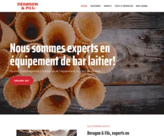 Deragonetfils.com(Deragon & Fils) Screenshot